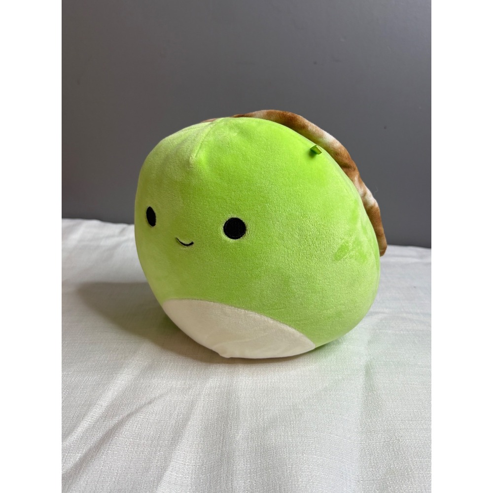 Squishmallows Henry the Turtle 8 Inch Green Brown Tie Dye Shell Plush Toy